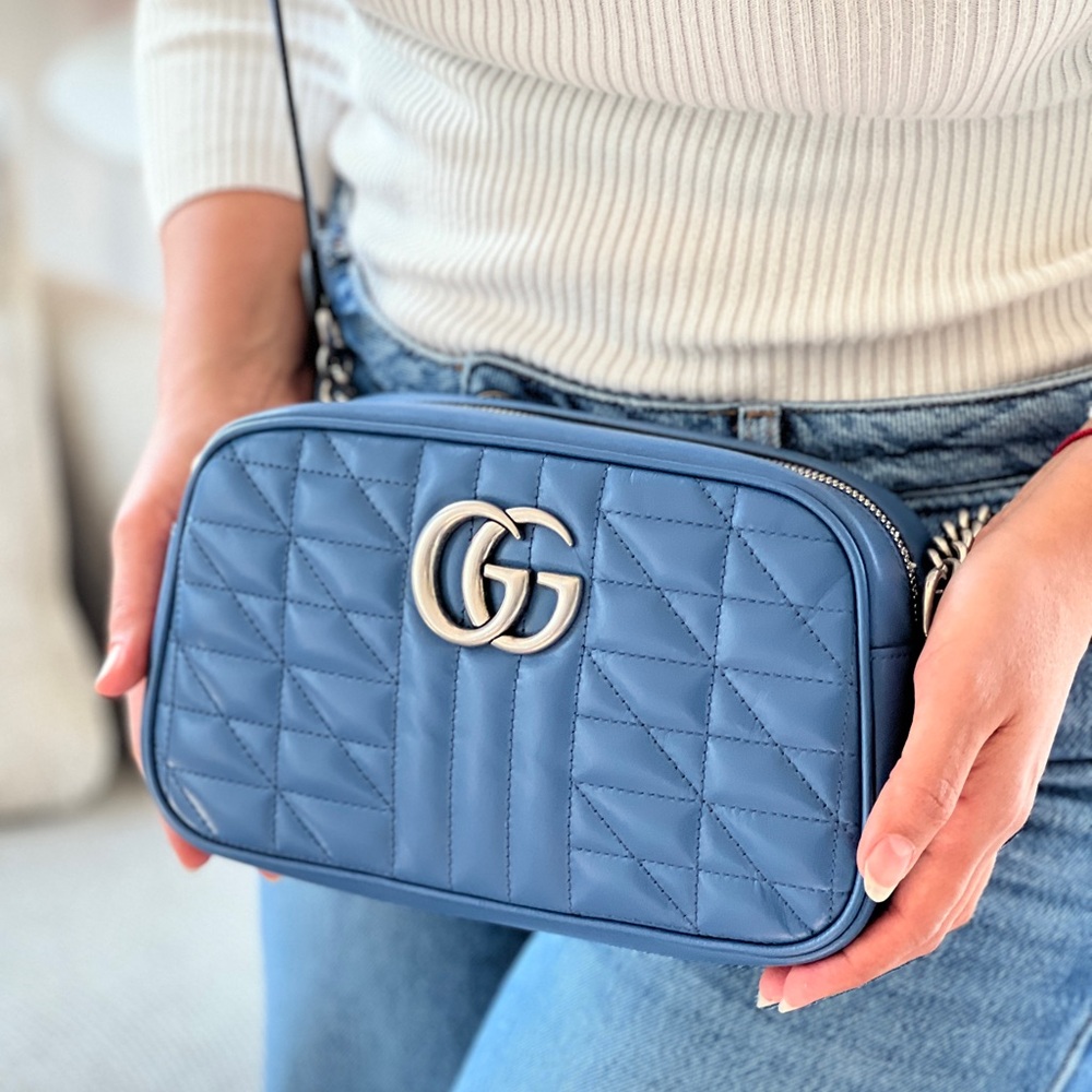 Gucci GG Marmont Quilted Shoulder Bag